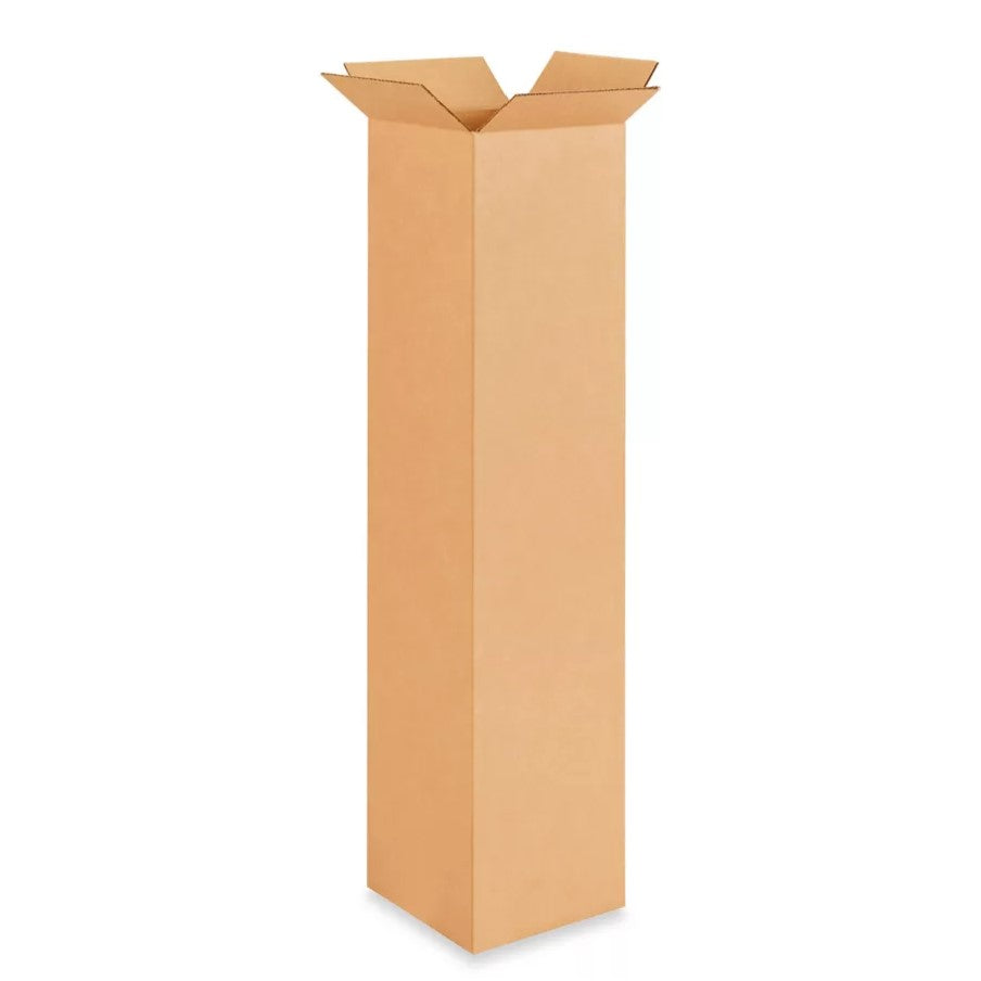 8" x 8" x 40" Shipping Box RSC Kraft 32ECT (25/bu)