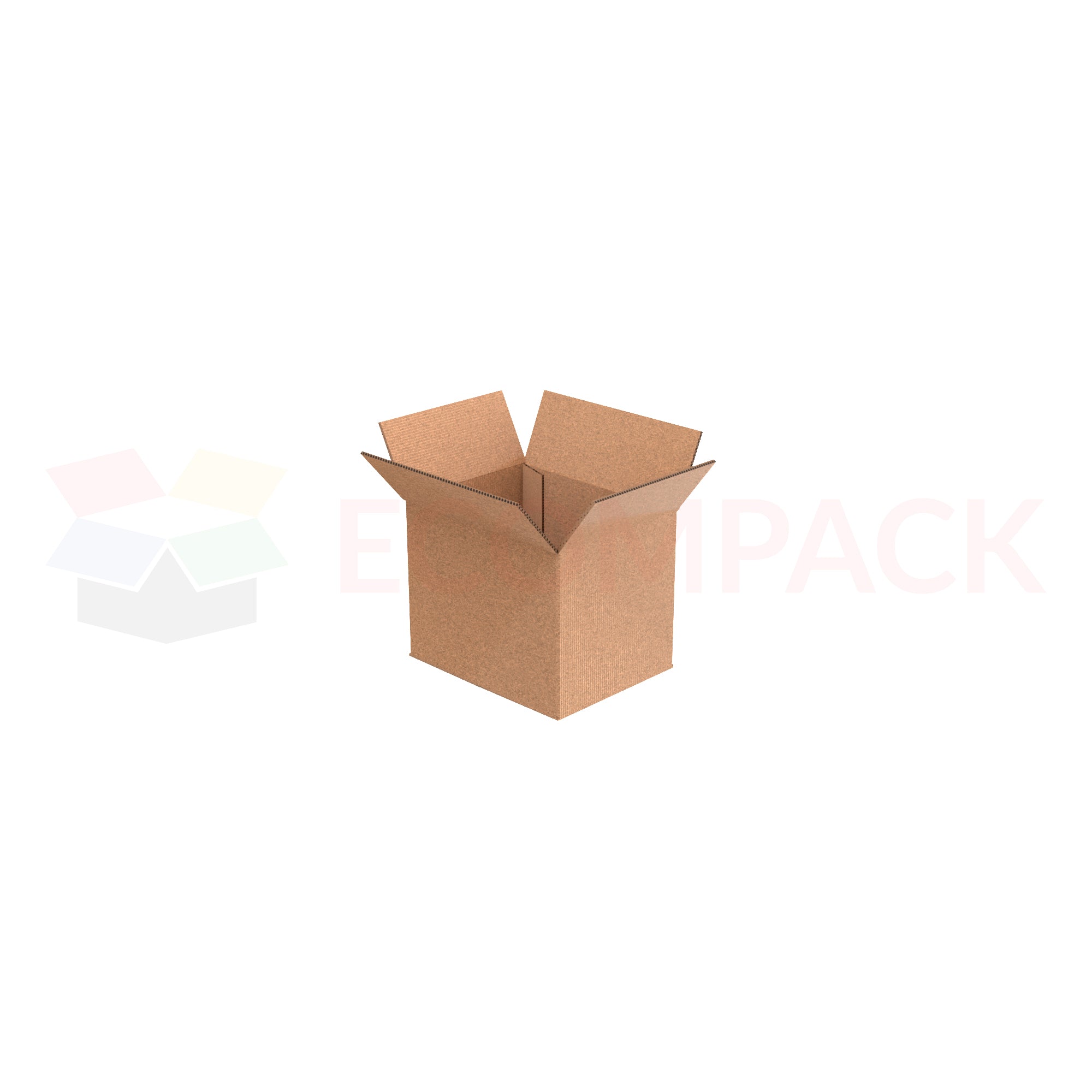 9" x 7" x 7" Shipping Box RSC Kraft 32ECT (25/bu)