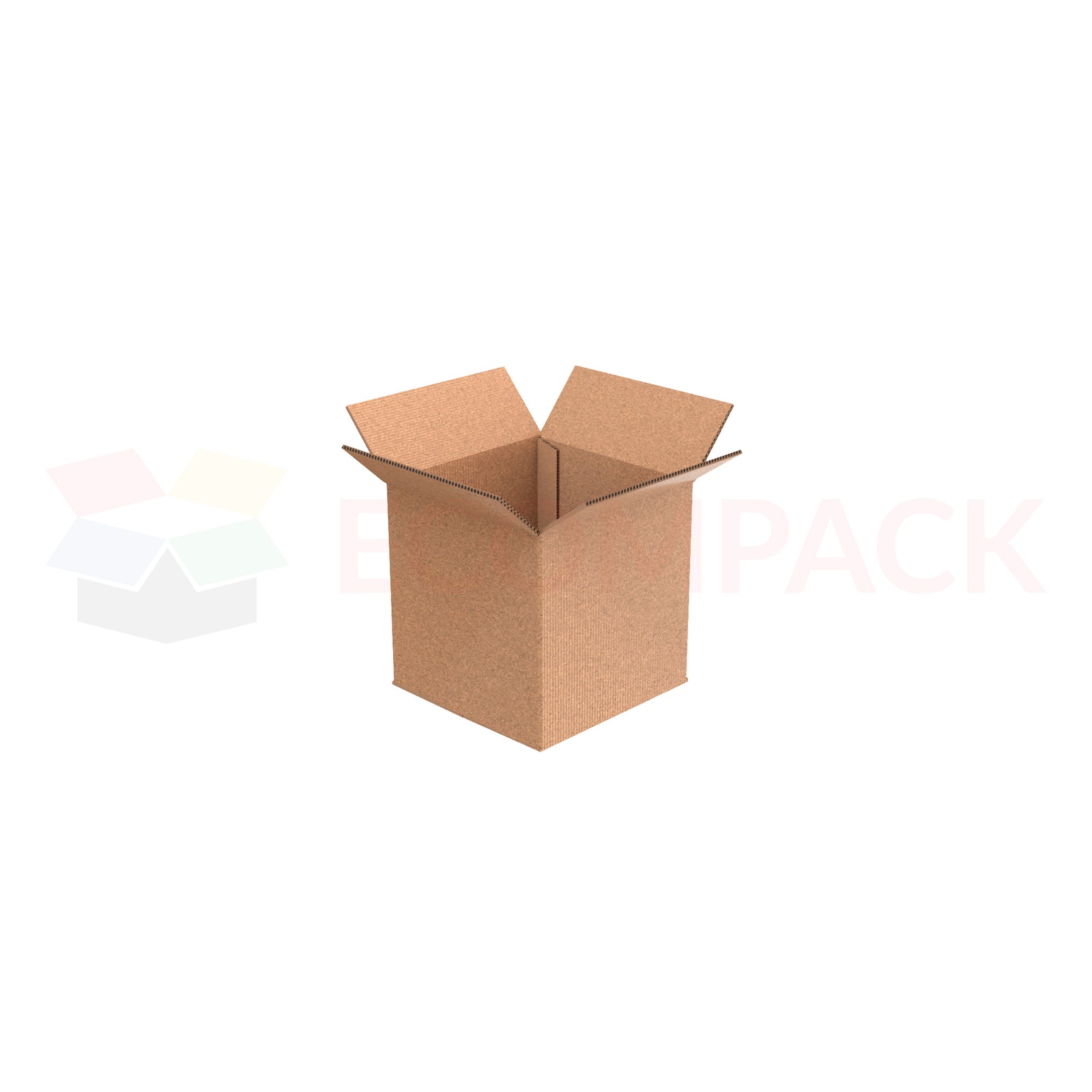 9" x 9" x 9" Shipping Box RSC Kraft 32ECT (25/bu)