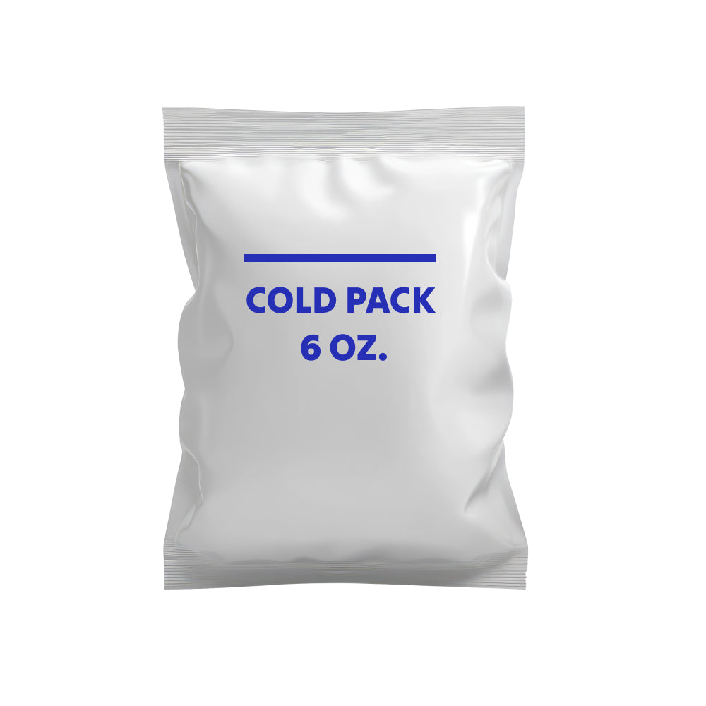 Cold Packs 6oz Reusable 5-1/2" x 4" x 3/4" (48/cs)