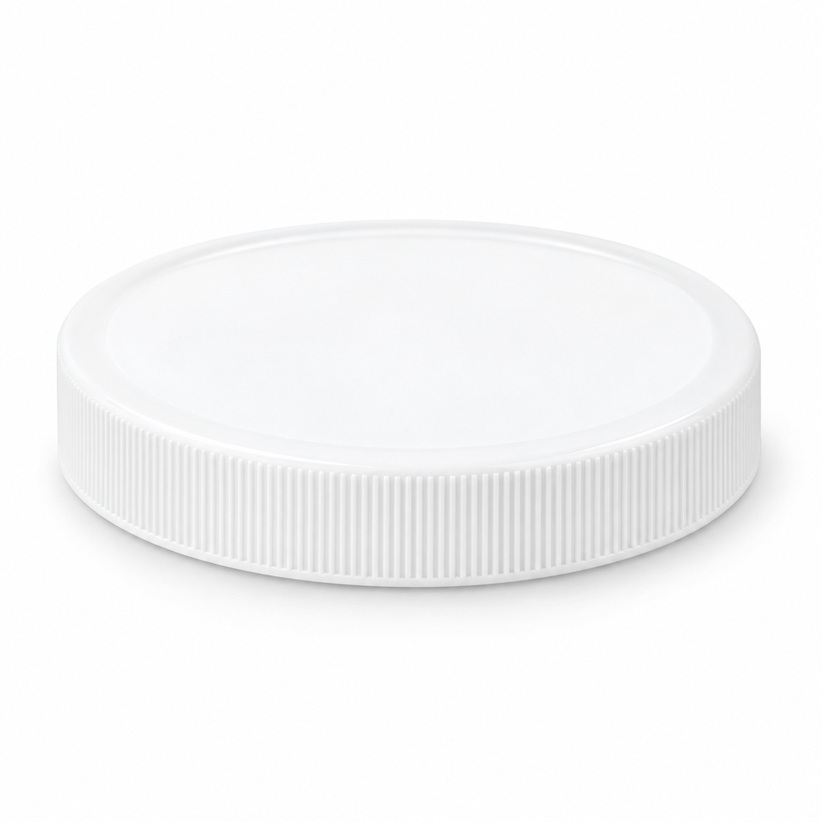 Jar Cap Wide-Mouth White 70/450