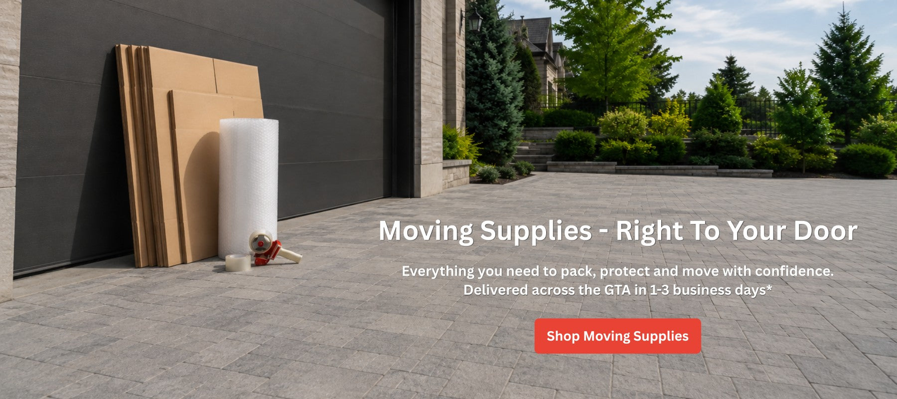 Moving boxes delivered in Toronto