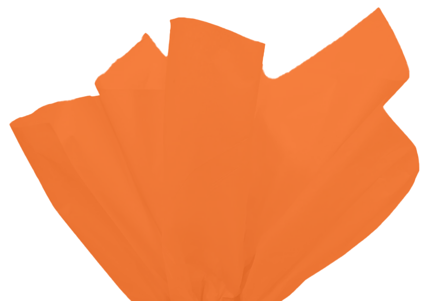 Tissue Paper Sheets 20 x 30" 10lb. 480/pk - Orange
