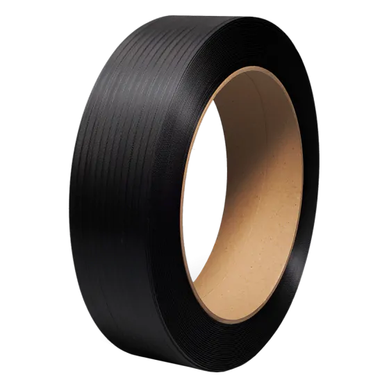 Polypro Strapping 1/2" X 7,200' X 600# 16 x6 Black