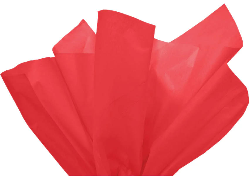 Tissue Paper Sheets 20 x 30" 10lb. 480/pk - Red