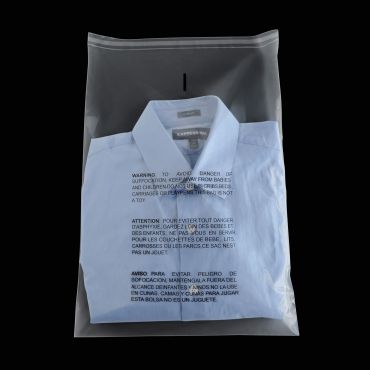 Clear Resealable Suffocation Warning Bags 12" x 15" 1.5mil Resealable (1000/cs)