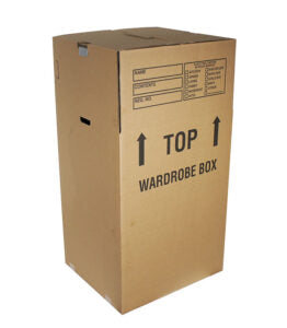 Wardrobe (No Bar) 24" x 21" x 45-1/4" RSC 51 ECT BC Kraft