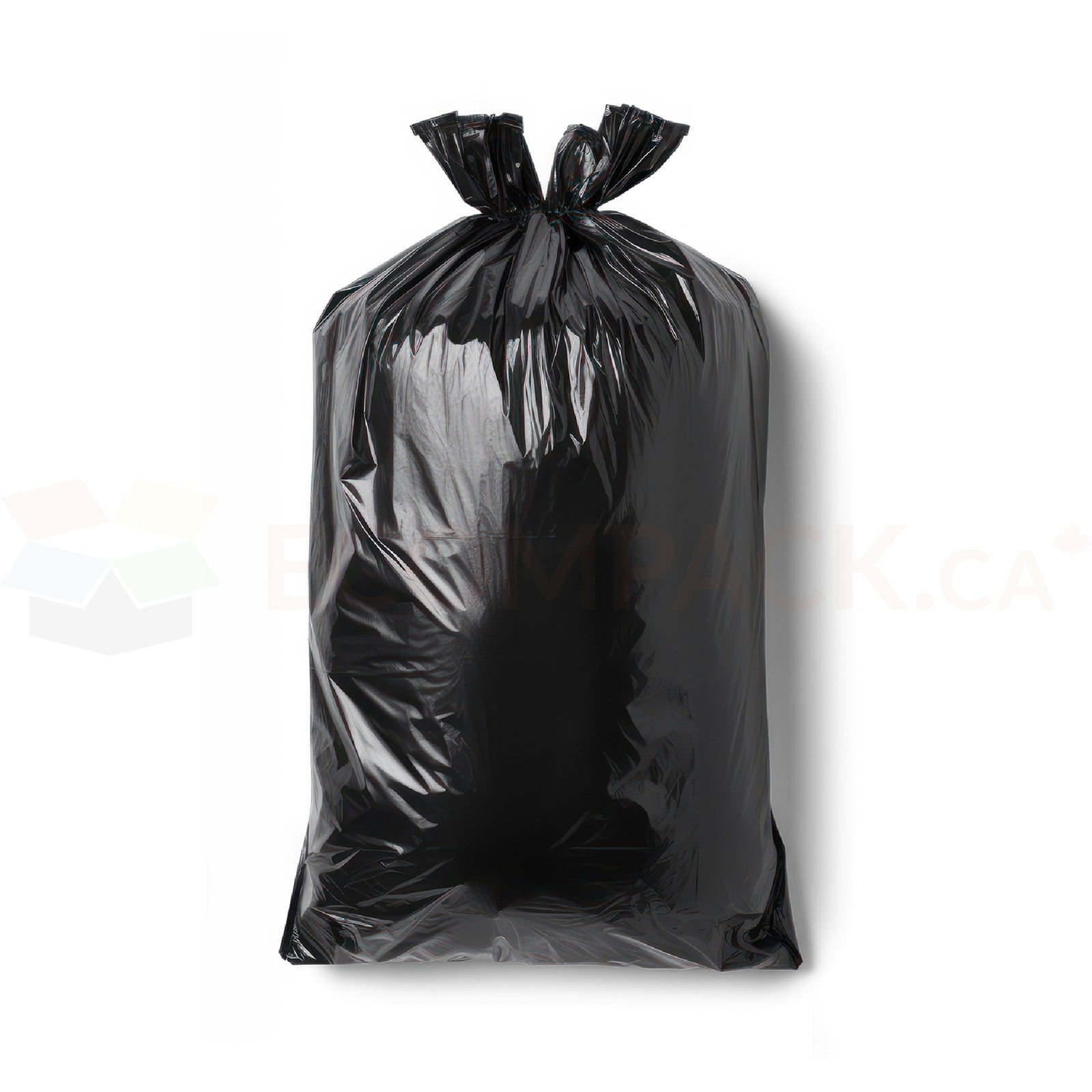 Black Contractor Garbage Bags Heavy Duty 3mil 35" x 50" (50/cs)