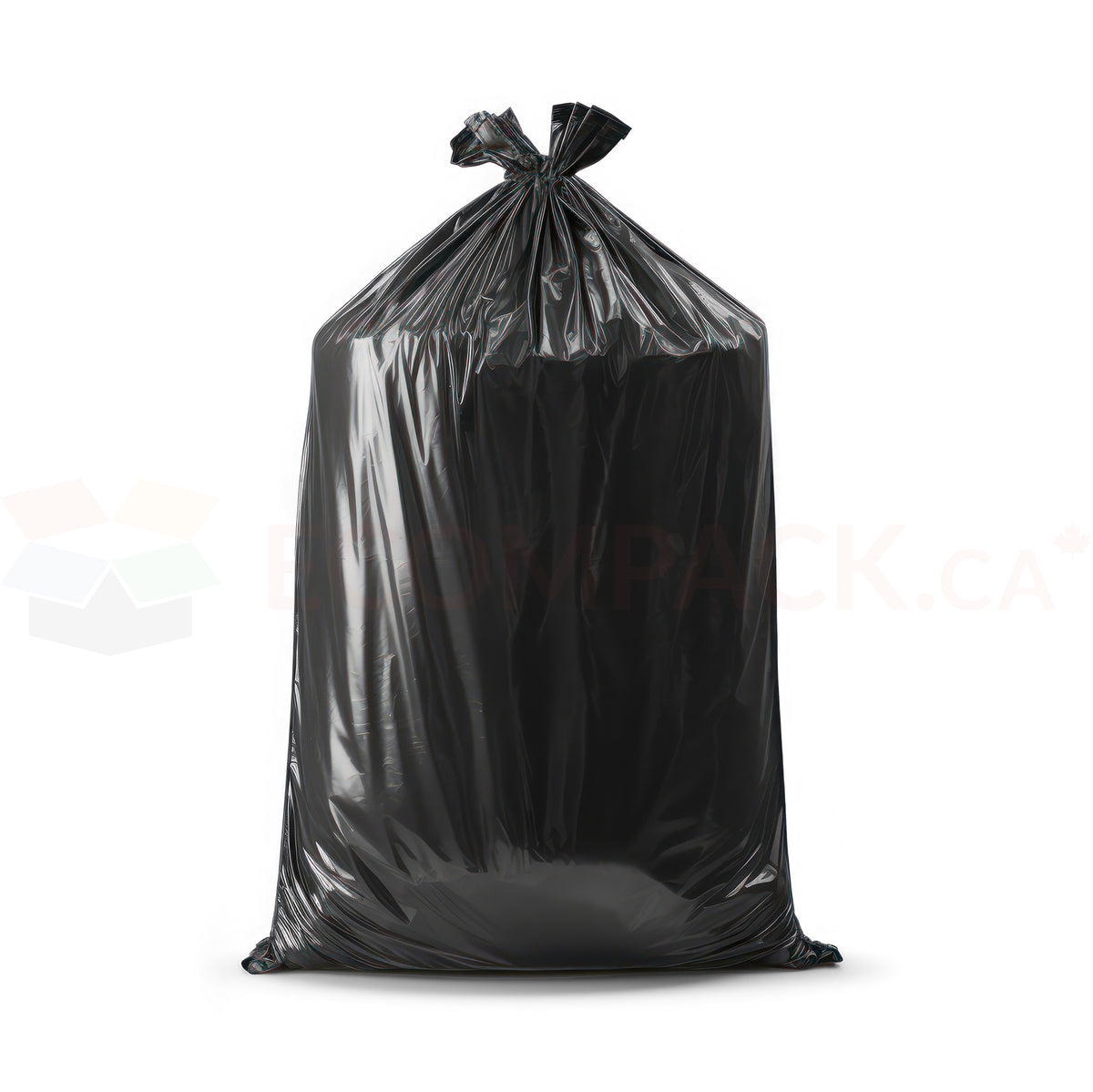 Black Garbage Bags Extra Strong 42&quot; x 48&quot; (100/cs)