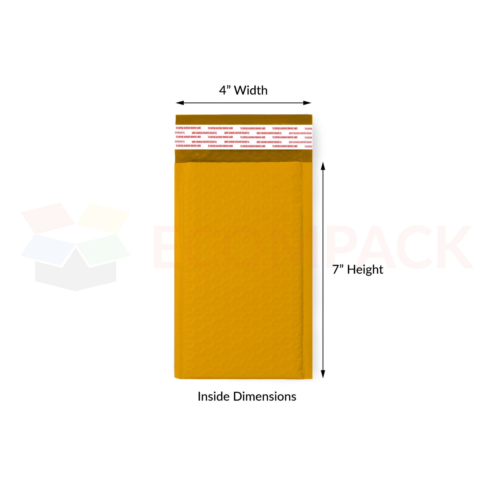 Bubble Mailers (Kraft / Gold)