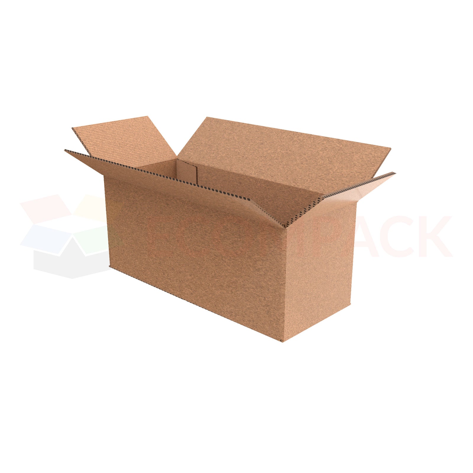 17" x 7" x 7" Shipping Box RSC Kraft 32ECT (25/bu)