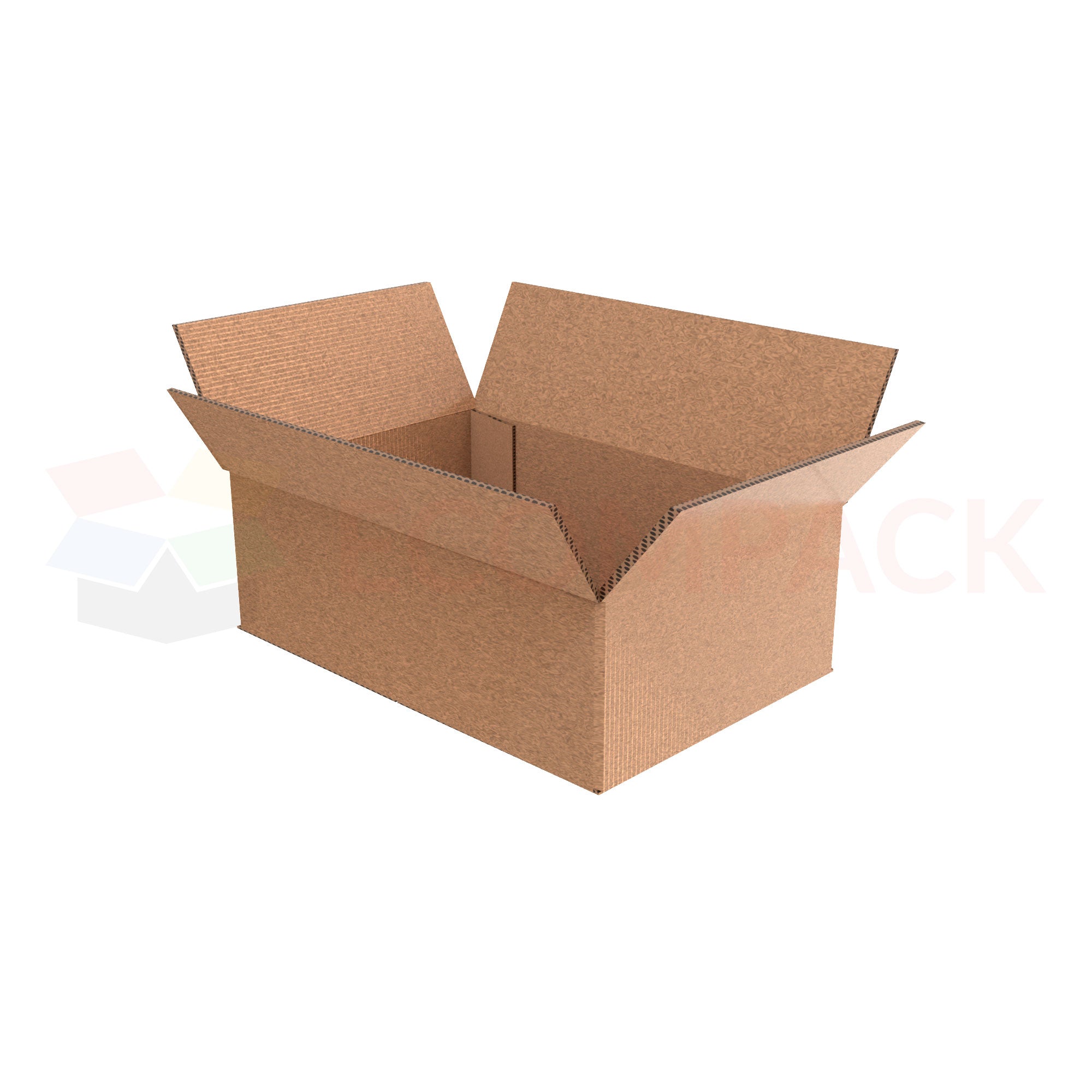 18" x  12" x 3" Shipping Box RSC Kraft 32ECT (25/bu)