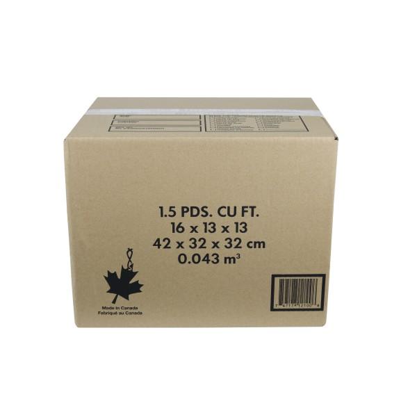 1.5 Cube Moving Box 16&quot; x 13&quot; x 13&quot; Kraft 32ETC