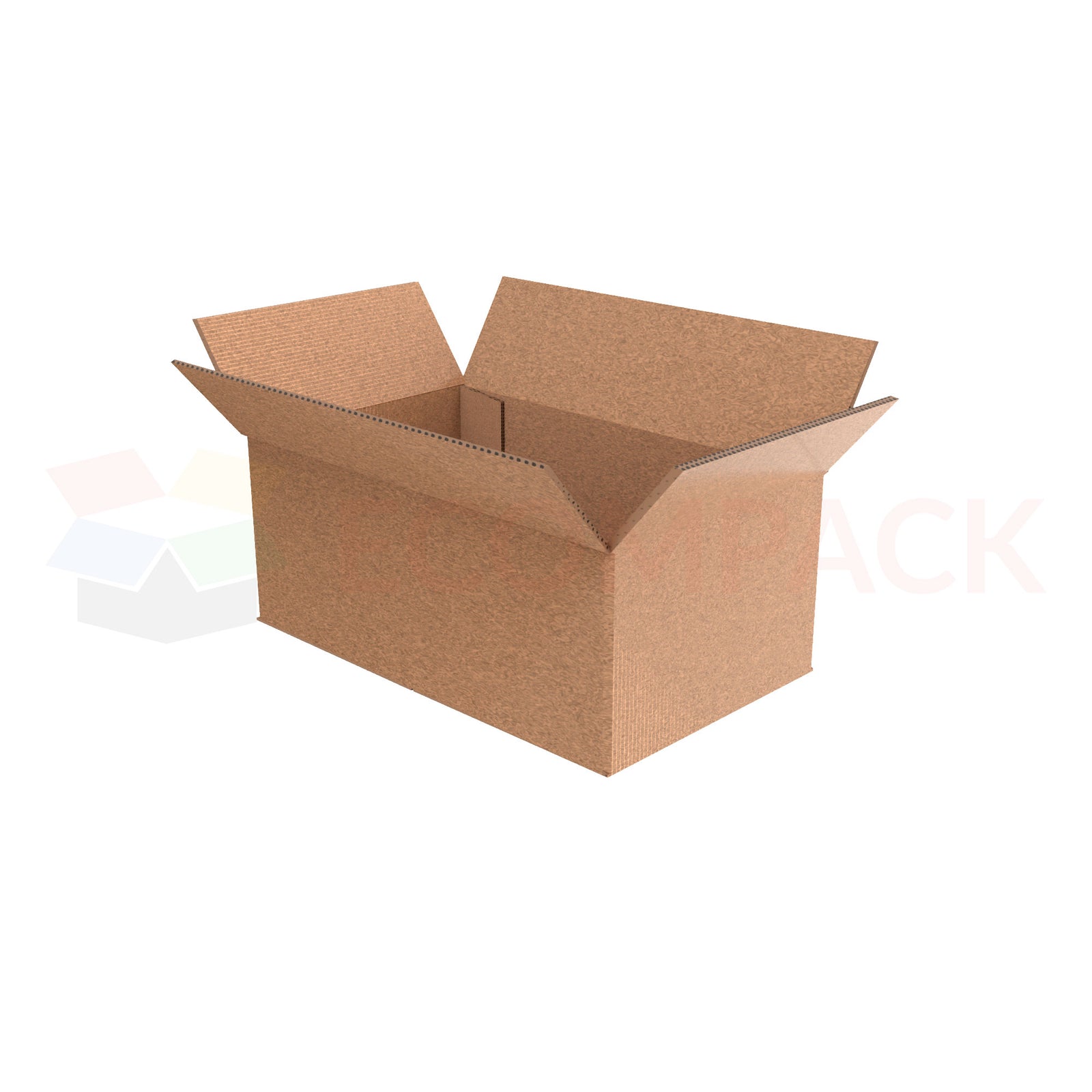 20" x 12" x 8" Shipping Box RSC Kraft 32ECT (20/bu)