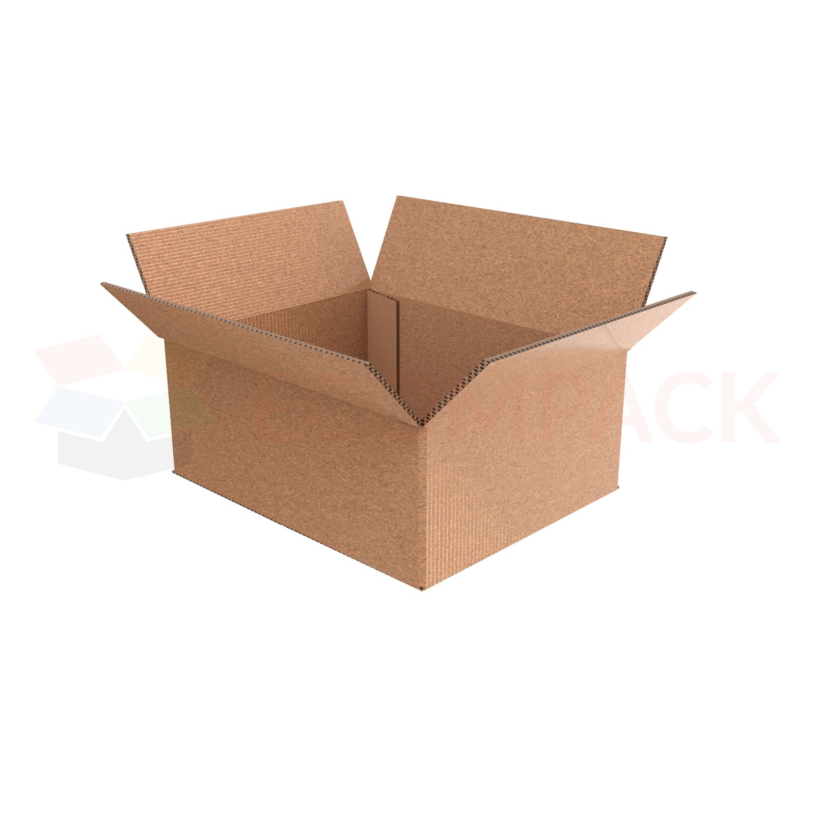 20" x 16" x 8" Shipping Box RSC Kraft 32ECT (20/bu)