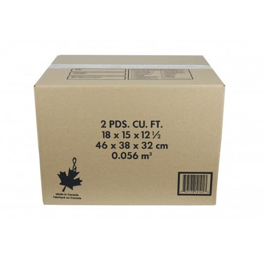2 Cube Moving Box 18" x 15" x 12-1/2" Kraft 32ETC