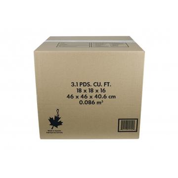 3 Cube Moving Box 18&quot; x 18&quot; x 16&quot; Kraft 32ETC