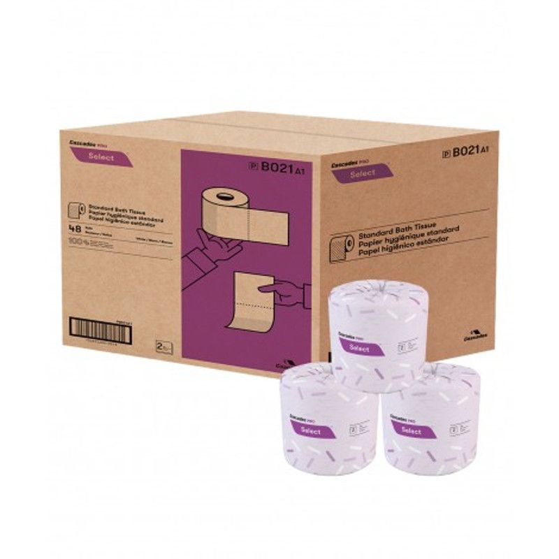 Cascades PRO Select® Standard Toilet Paper 2-ply 420sh/ro 48 ro/case - B031