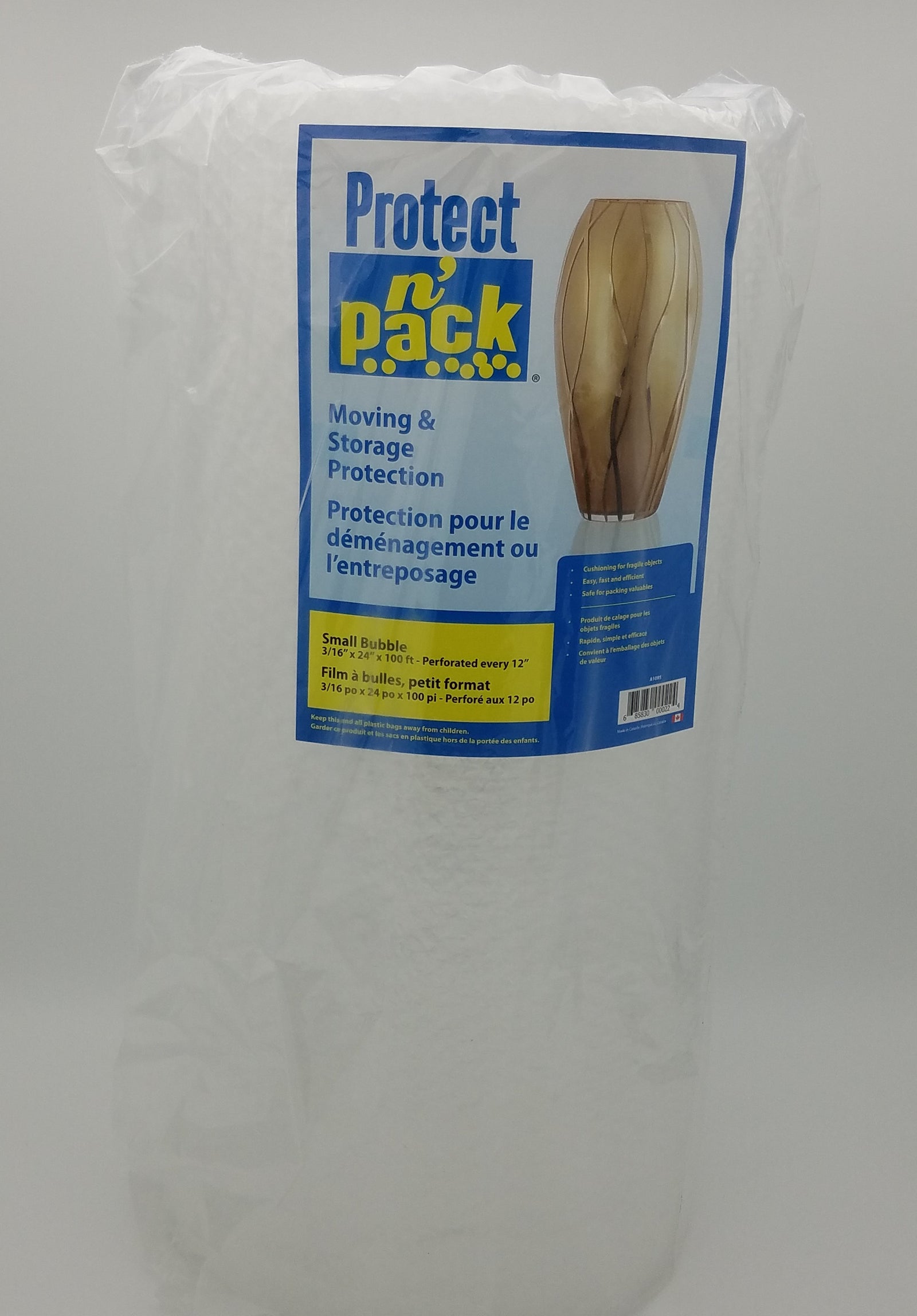 3/16" Bubble Roll  24" x 100' Perf 12"