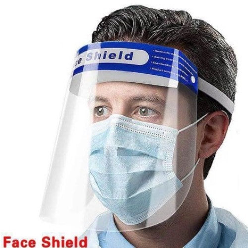 Full Face Shield with Adjustable Band and Comfort Sponge