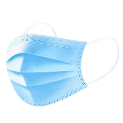 Disposable Earloop Face Masks  Blue Non Surgical (50/bx)
