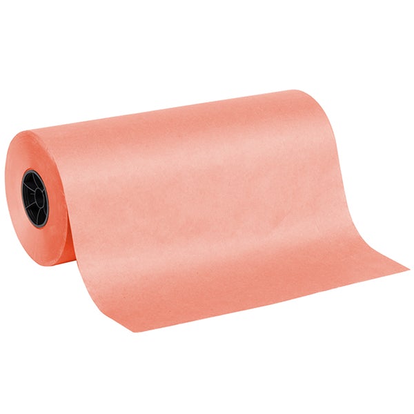 Freezer Wrap Paper Roll 18" x600' Pink
