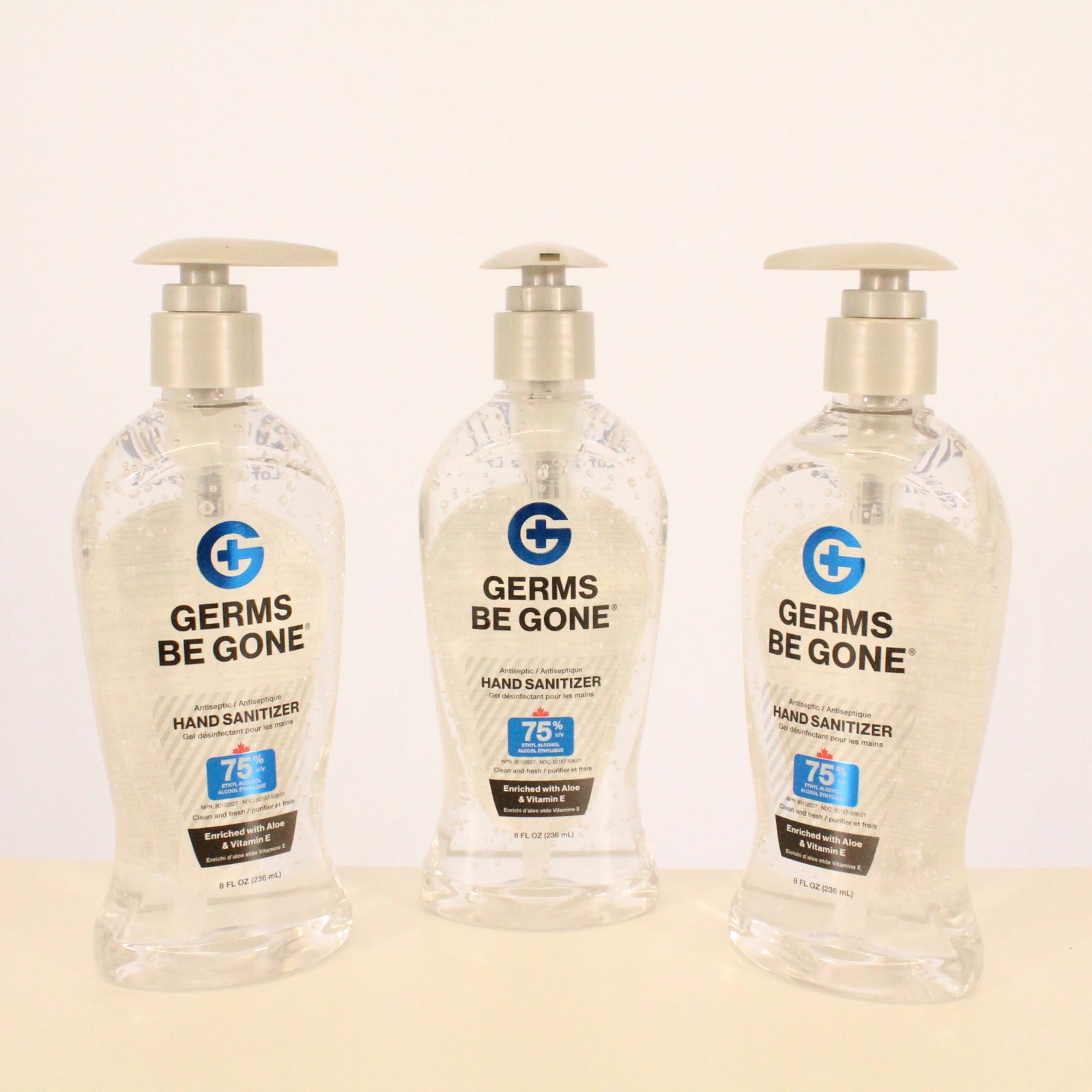 Germs Be Gone Hand Sanitizer 8oz Squeeze Bottle (EXPIRED - FINAL SALE)