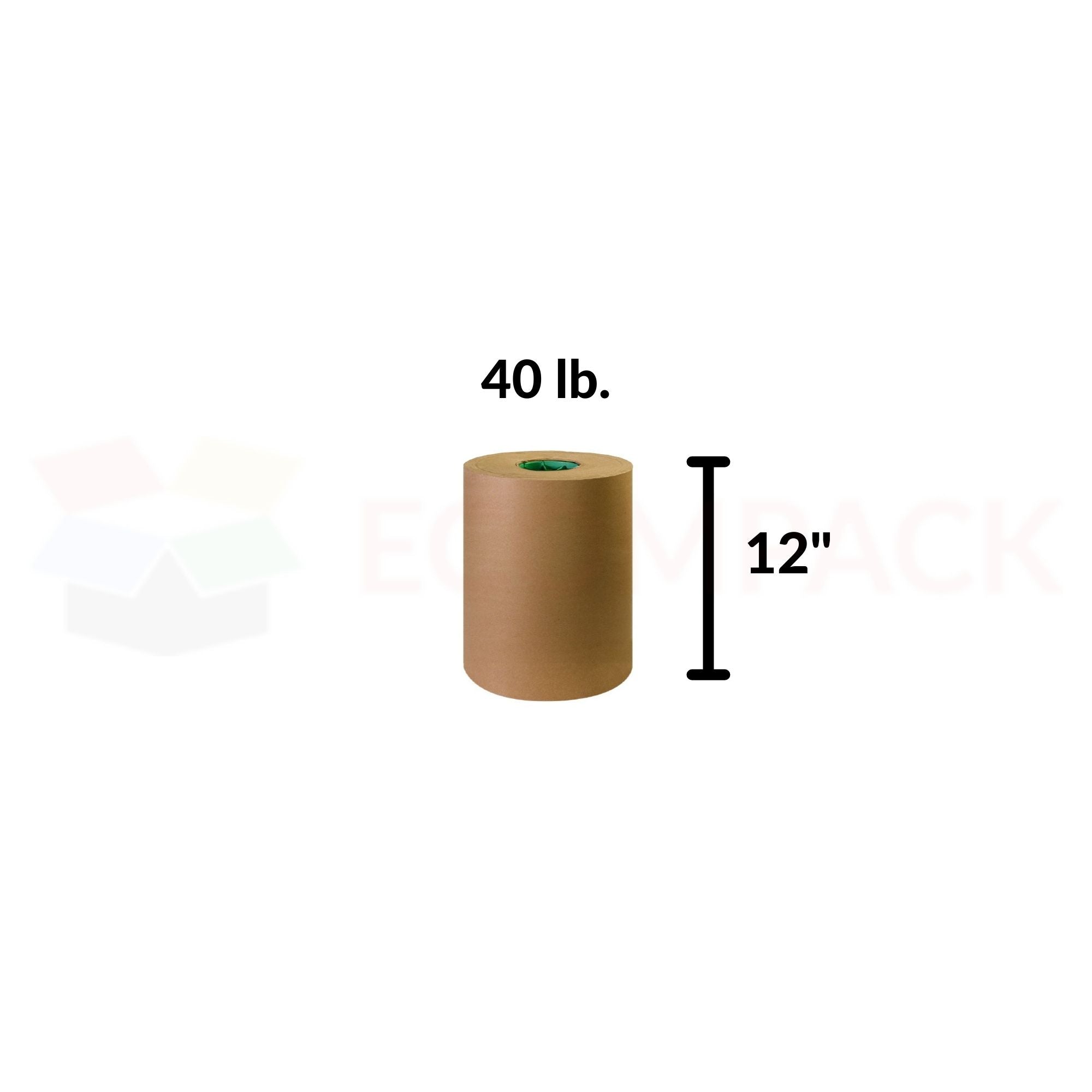 Kraft Paper Rolls 40 lb. (Medium Thickness)