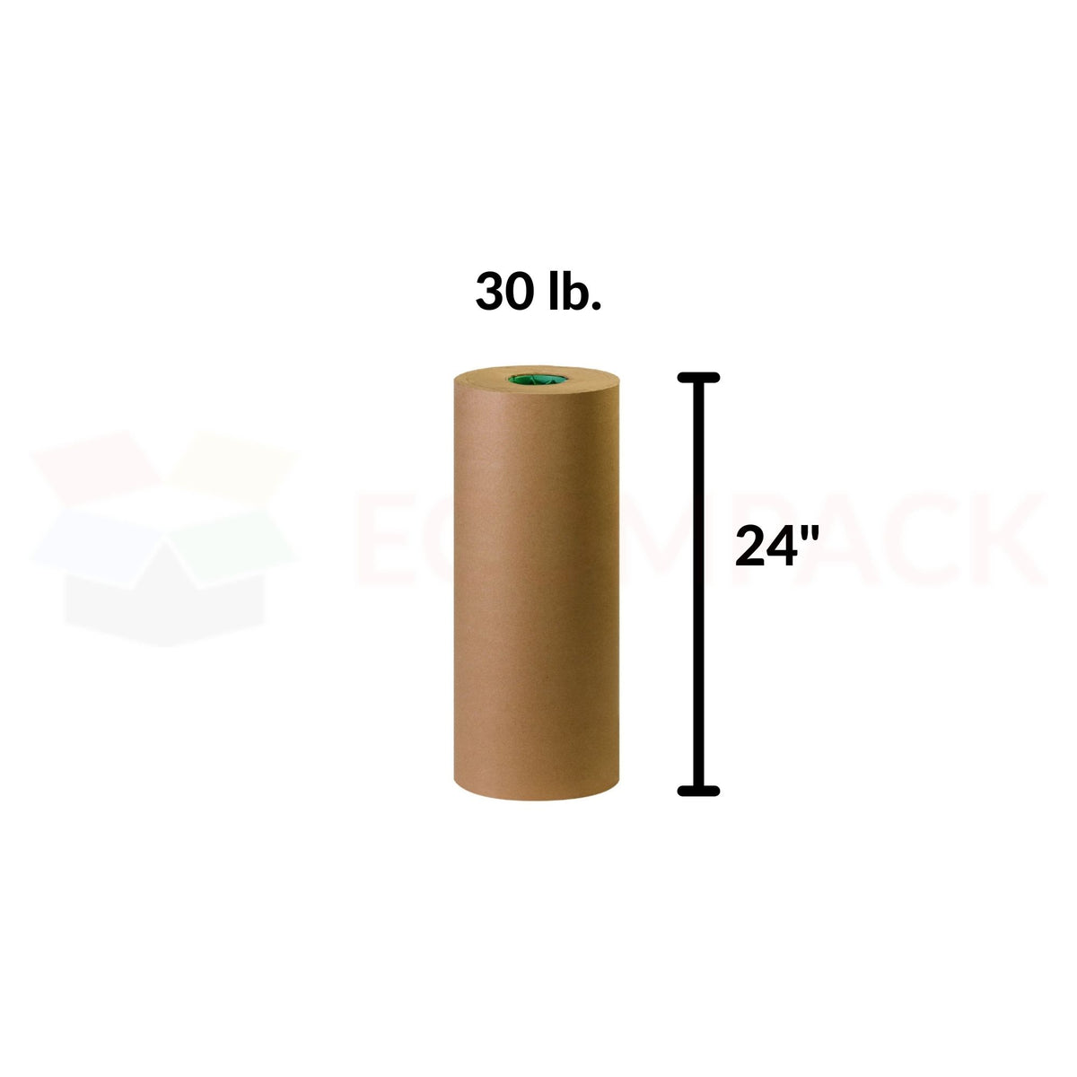 30 x 1200' Brown Kraft Paper Roll 30lb Shipping Wrapping Cushioning Void  Fill