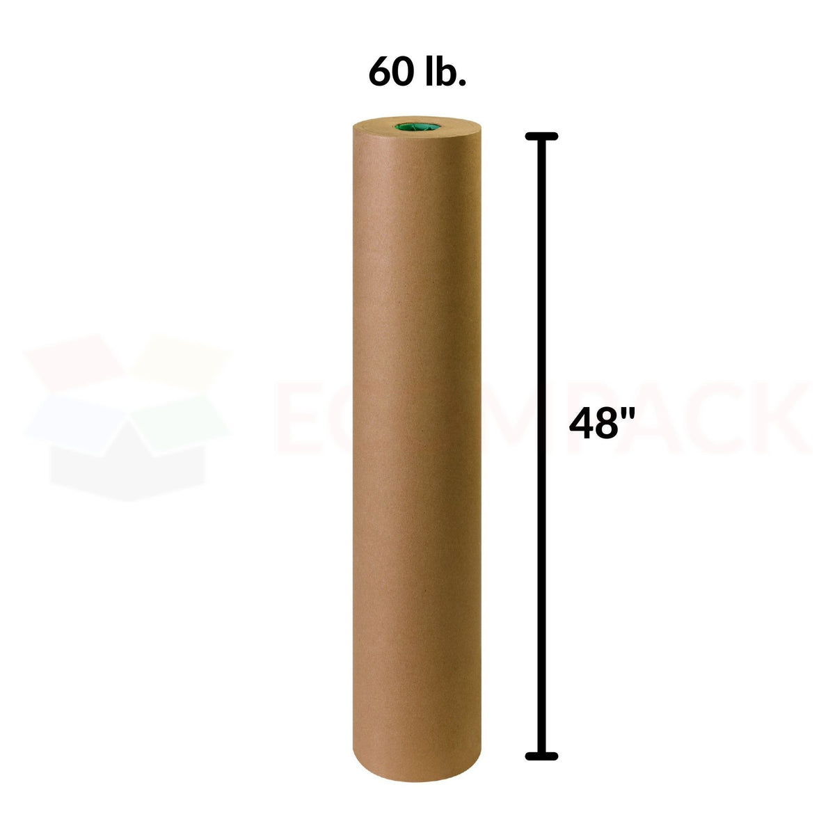 Kraft Paper Roll 60 lb. 48&quot; x450&#39;  Recycled