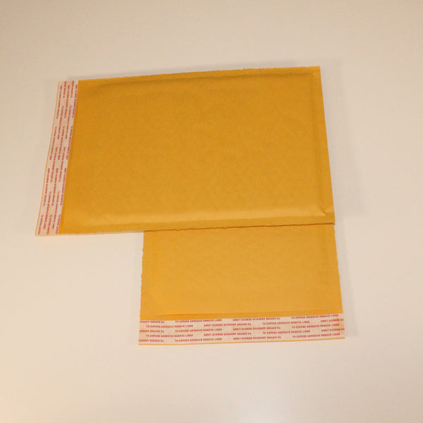 Aviditi Self-Seal Bubble Mailers, 12 X 7.25 Inches – Kraft, Bubble Lined, Pack Of 100