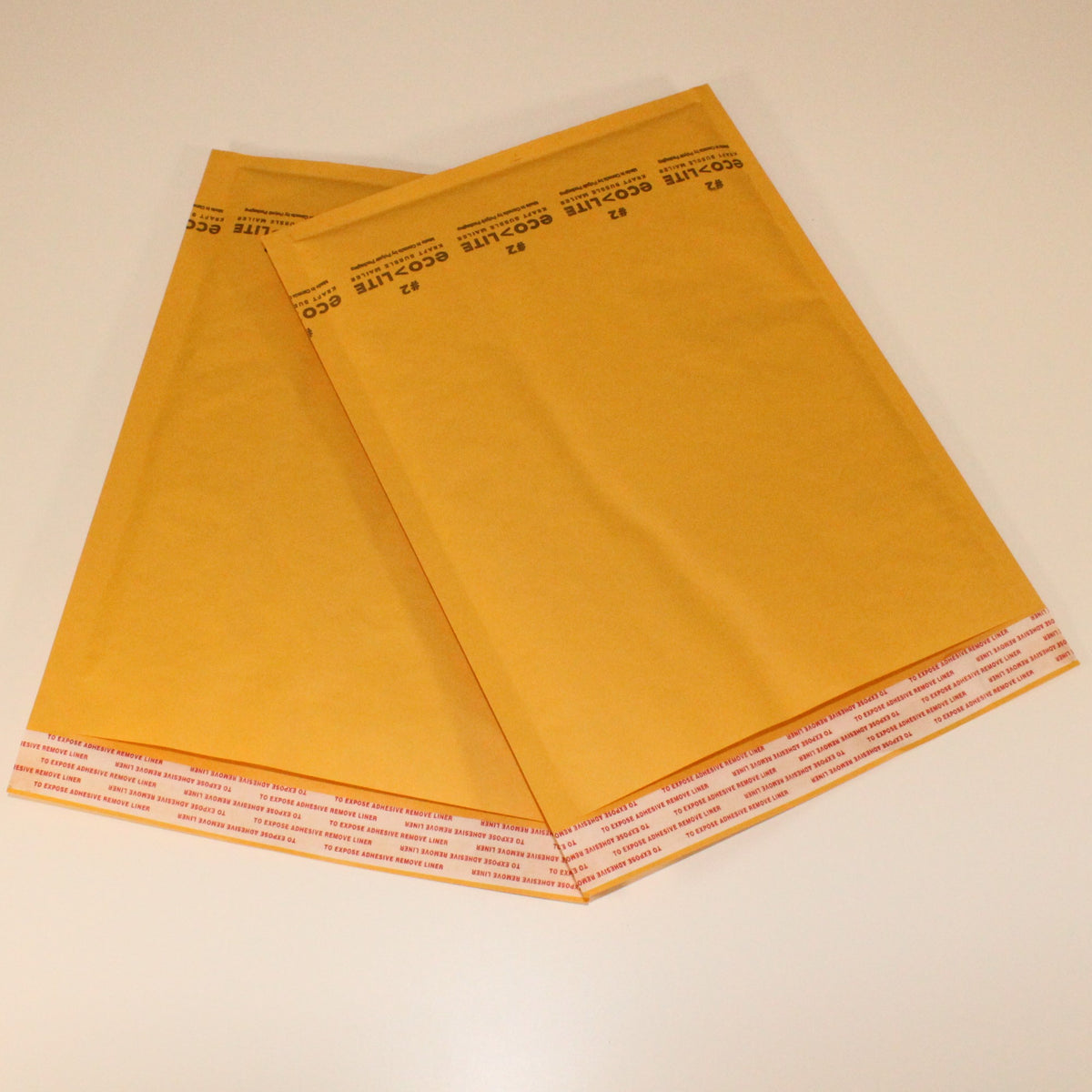 #2 - Kraft Bubble Mailer 8.25" x 11" Usable (100/cs)