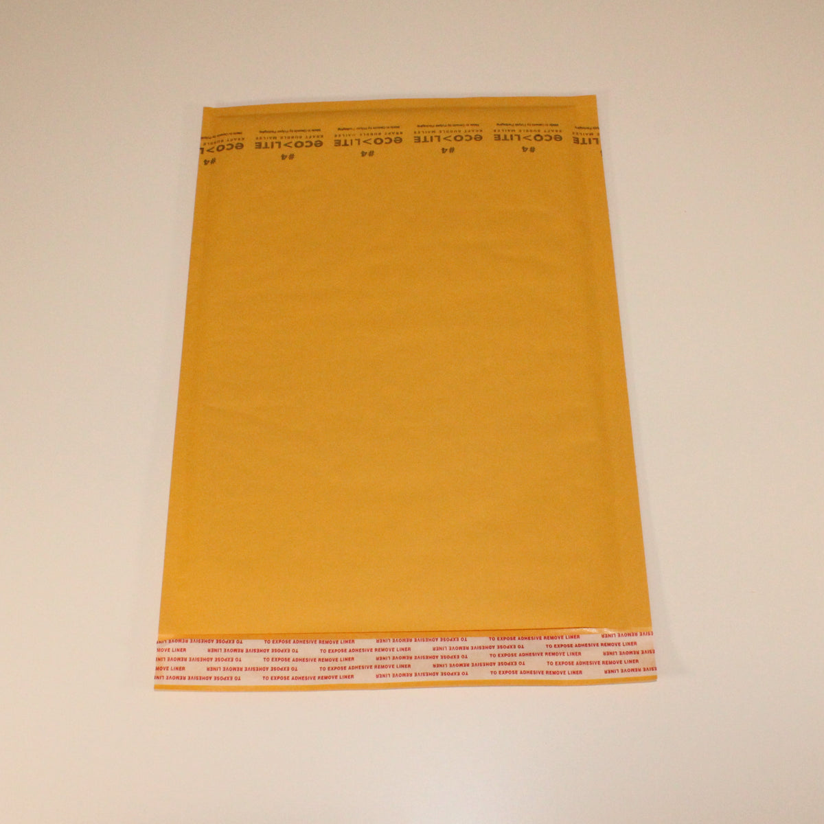 #4 - Kraft Bubble Mailer 9.25" x 13.5" Usable (100/cs)