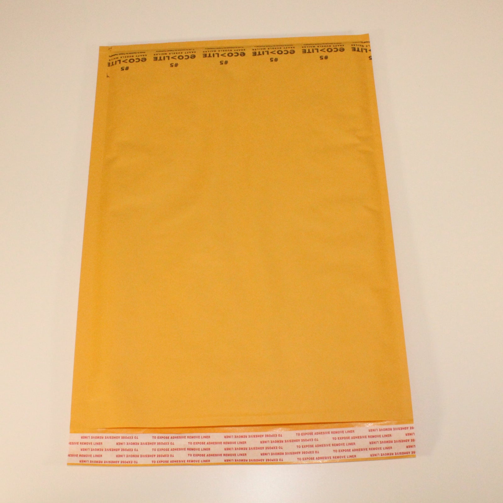 #5 - Kraft Bubble Mailer 10.25" x 15.5" Usable (100/cs)
