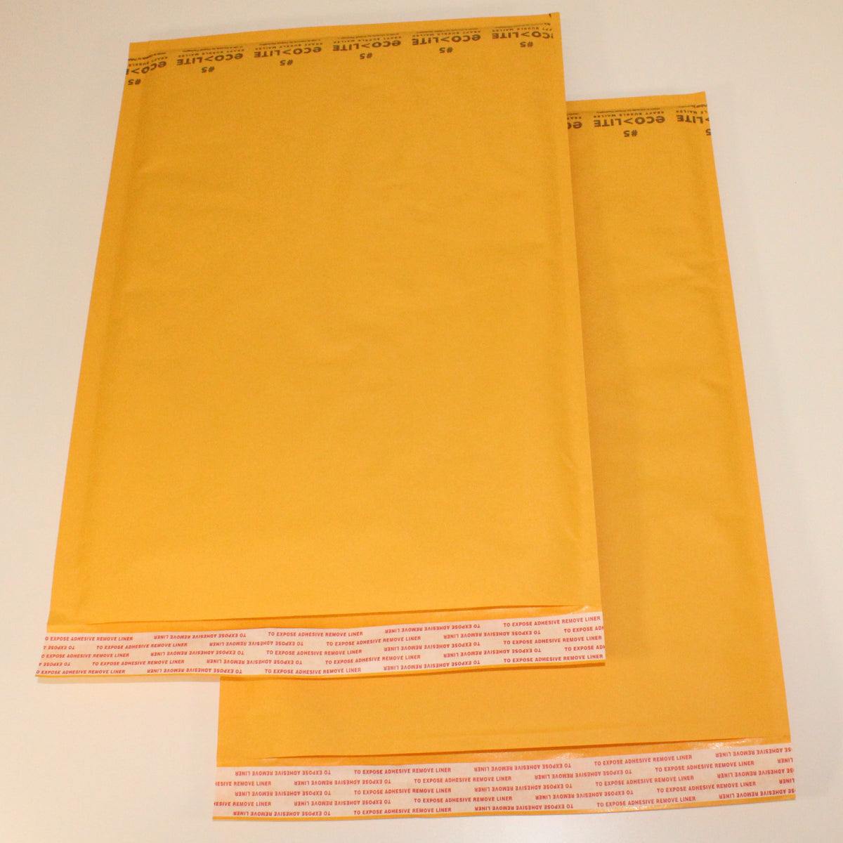 #5 - Kraft Bubble Mailer 10.25" x 15.5" Usable (100/cs)