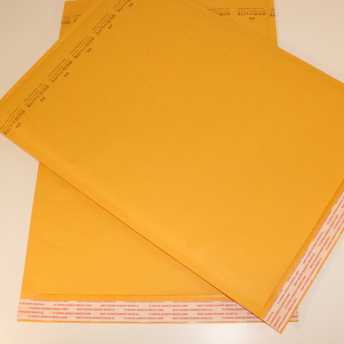 #6 - Kraft Bubble Mailer 12.25" x 18" Usable (50/cs)