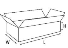 30" x 6" x 6" Shipping Long Box RSC Kraft 32ECT (25/bu)
