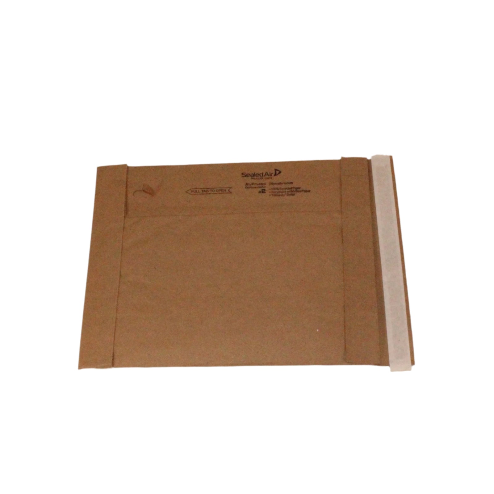 #2 - Recycled Padded Brown Mailer 8" x 11" Usable (100/cs)