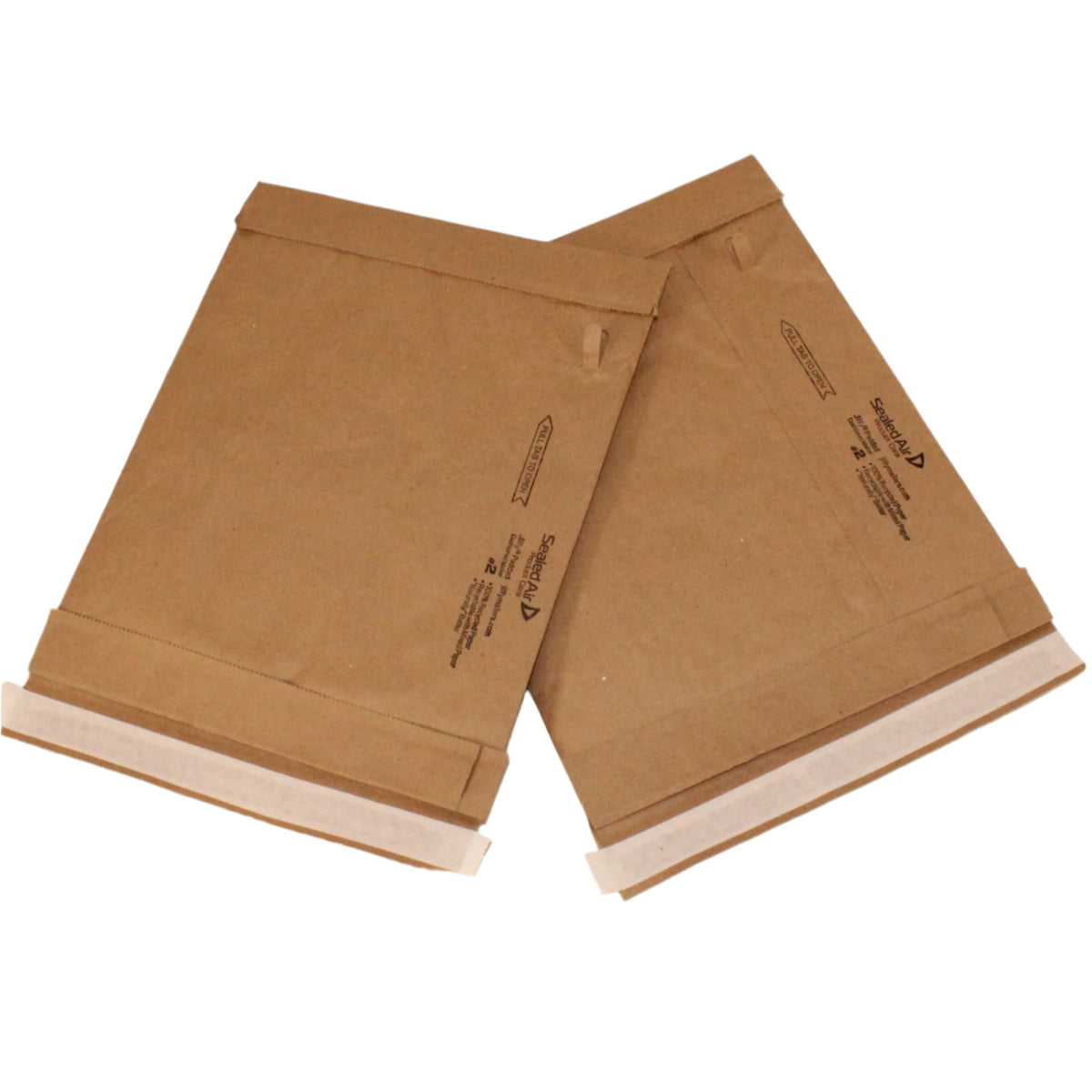 #2 - Recycled Padded Brown Mailer 8" x 11" Usable (100/cs)