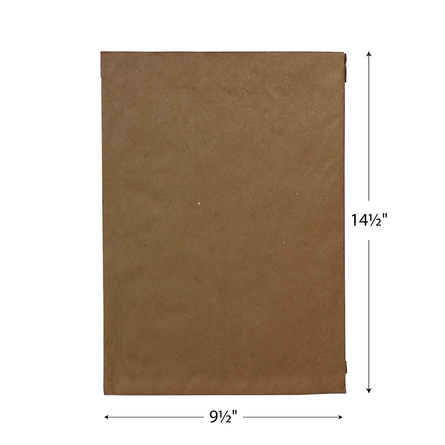 #4 - Recycled Padded Brown Mailer 9" x 13" Usable (100/cs)